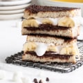 Grilled Chocolate Marshmallow Sandwiches