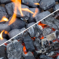 Is burning wood better than charcoal?