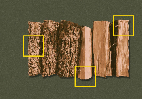 What wood burns with least smoke?